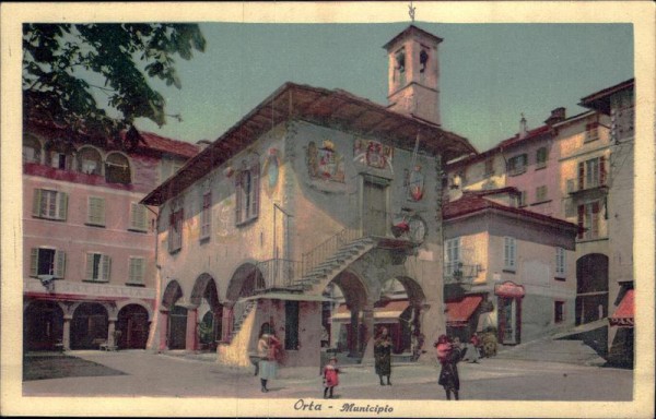 Orta - Municipio Vorderseite