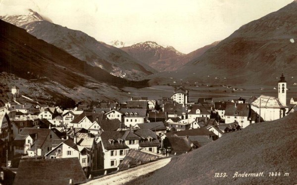 Andermatt Vorderseite