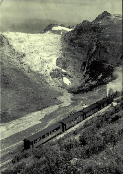 Gletsch-Realp 1934, REPRODUKTION Vorderseite