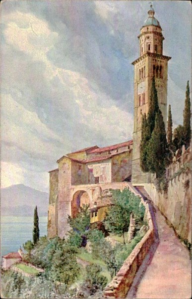 Chiesa di Morcote - Lago di Lugano Vorderseite
