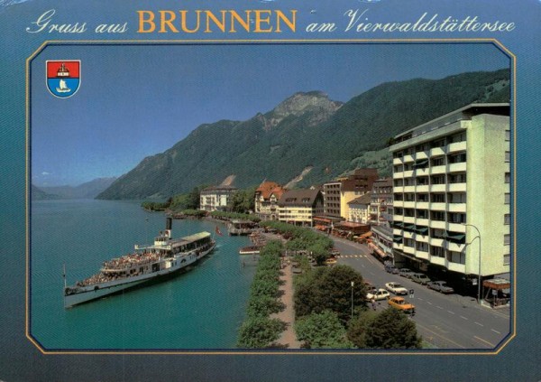 Brunnen am Vierwaldstättersee Vorderseite