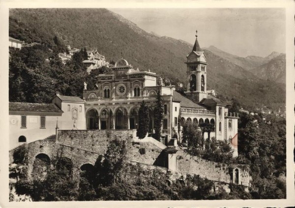 Locarno. Basilica-Santuario, Madonna del Sasso. 1941 Vorderseite