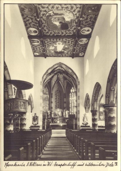Wil, Pfarrkirche St. Niklaus Vorderseite