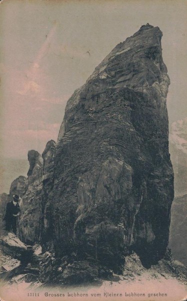 Grosses Lobhorn, Vom Kleinen Lobhorn gesehen Vorderseite
