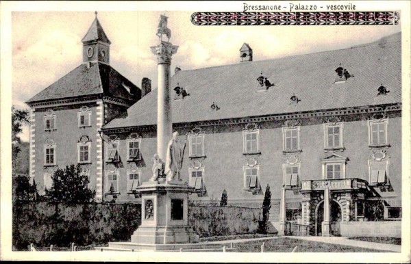 Bressanone - Palazzo - vescovile Vorderseite