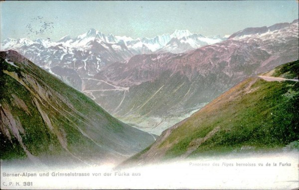Berner-Alpen/Grimselpass Vorderseite