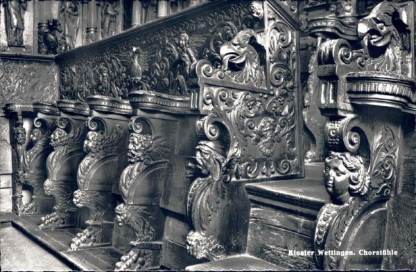 Kloster Wettingen (Chorstühle) Vorderseite