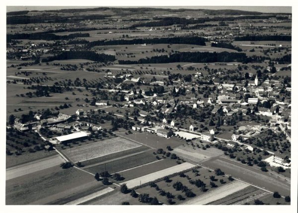 8560 Märstetten TG, Gartenstrasse, Evangelische Kirche Vorderseite