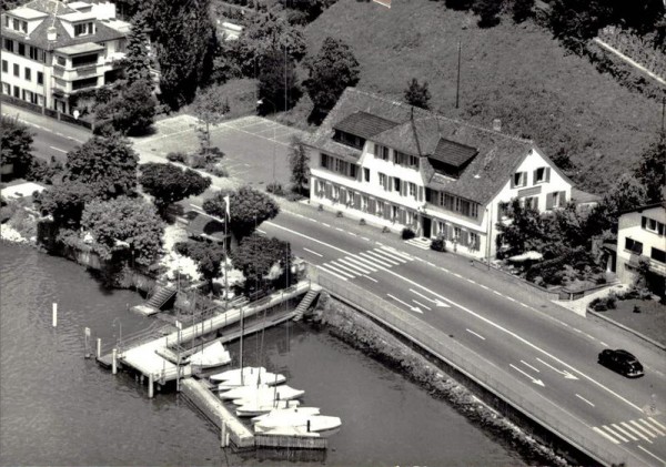 Seehotel Raben, Herrliberg ZH - Flugaufnahmen Vorderseite