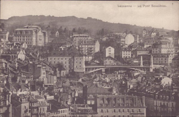 Lausanne - Le Pont Bessières