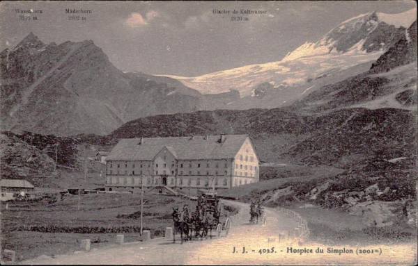 Hospice du Simplon Vorderseite