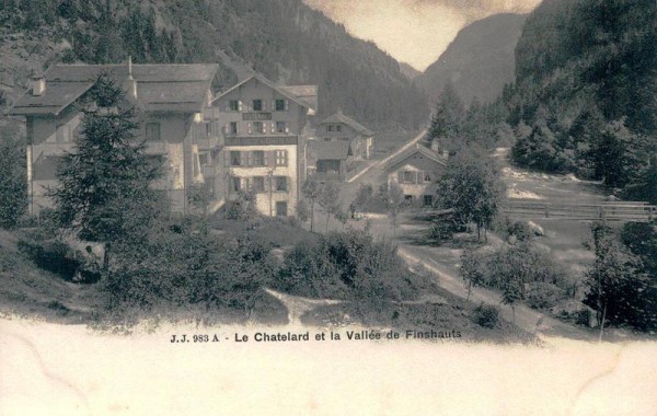 Le Chatelard et la Vallée de Finshauts Vorderseite