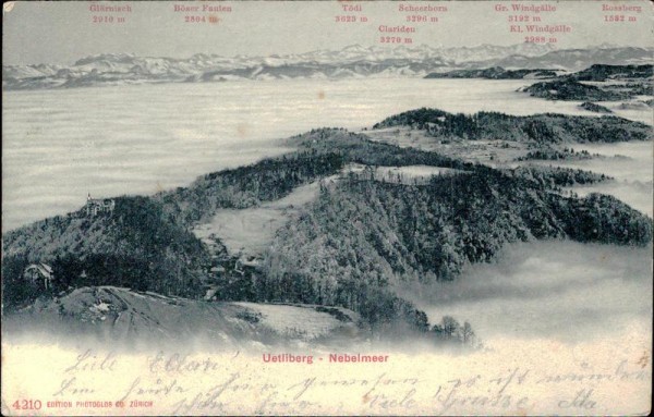 Uetliberg - Nebelmeer Vorderseite