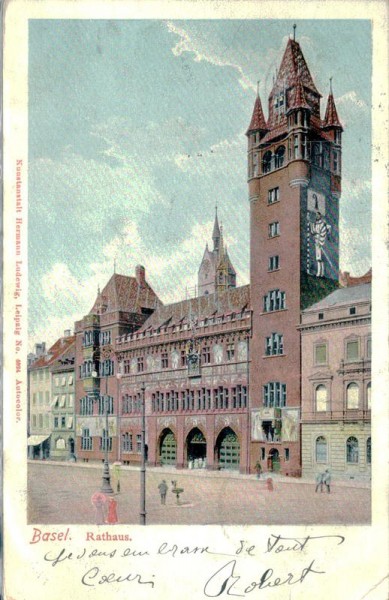 Basel, Rathaus Vorderseite