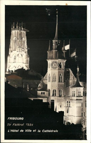 Fribourg et la Cathédrale Vorderseite