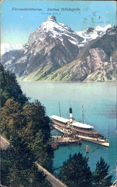 Vierwaldstättersee, Station Tellskapelle Vorderseite