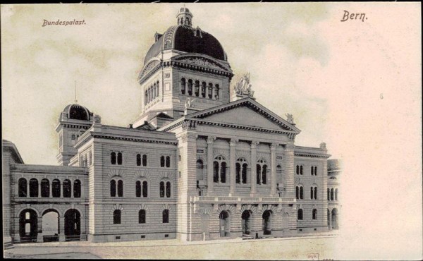 Bern, Bundespalast Vorderseite