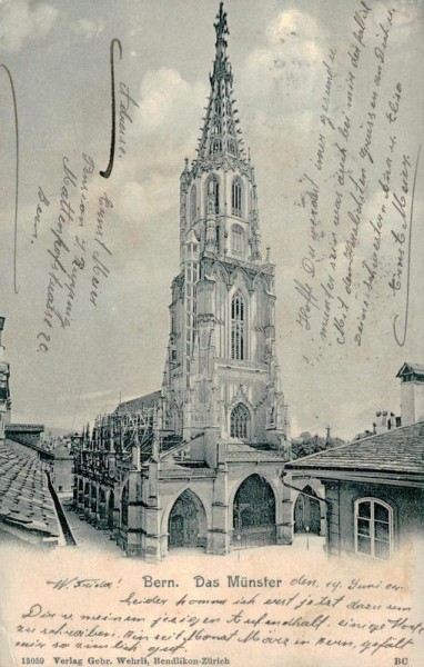 Berner Münster Vorderseite