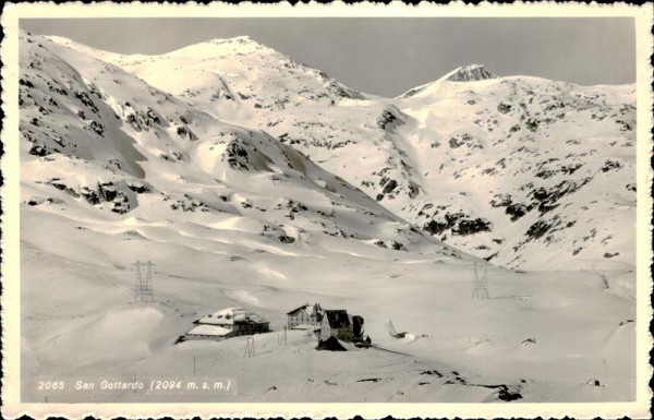 Gotthardpass Vorderseite