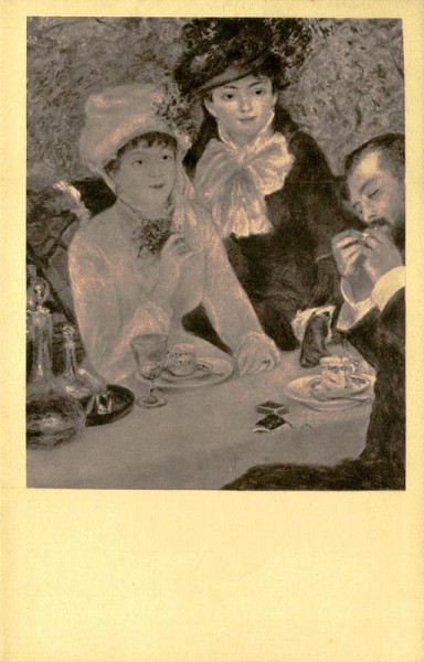 Mahl im Freien, F.A. Renoir Vorderseite