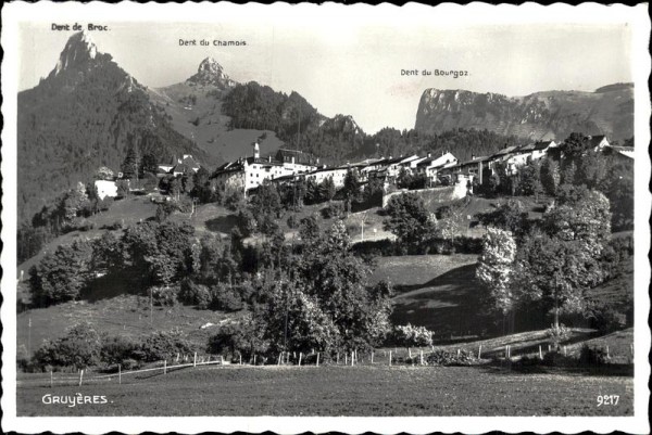 Gruyères Vorderseite