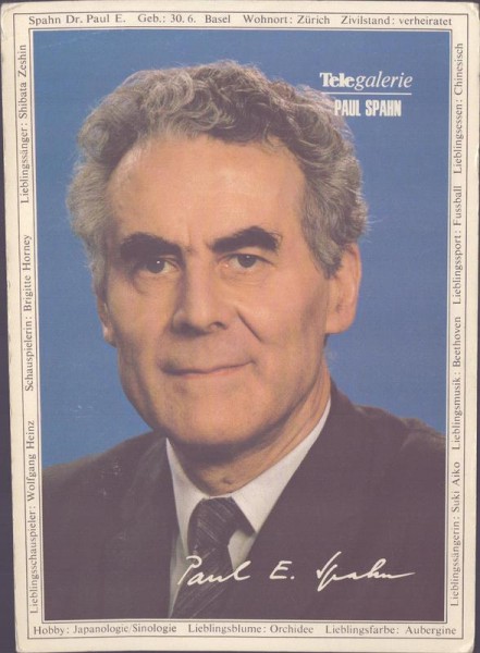 Paul E. Spahn Vorderseite