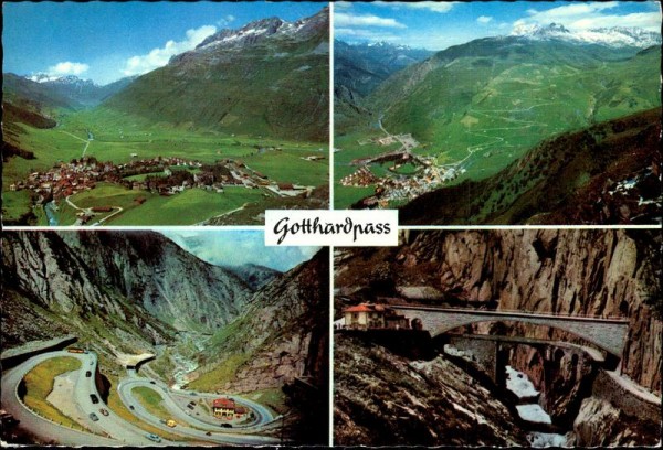Gotthardpass Vorderseite