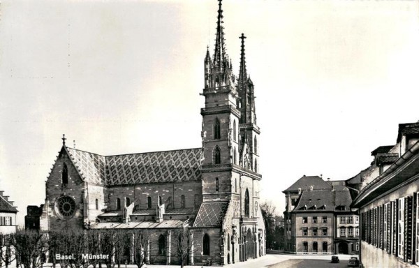 Basel, Münster Vorderseite
