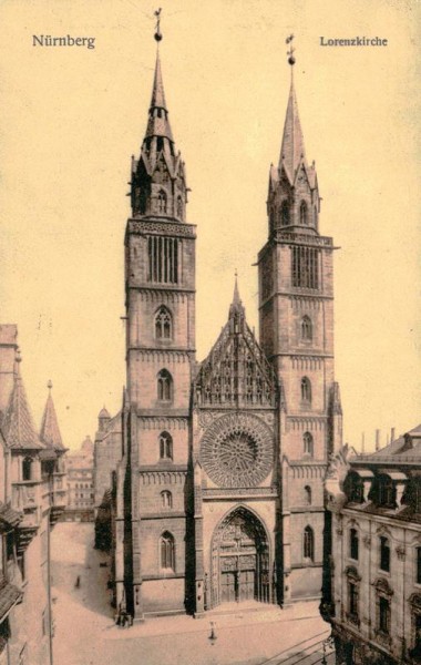 St. Lorenz (Nürnberg) Vorderseite