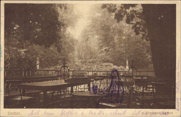 Zerbst, Rephun's Garten