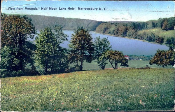 Half Moon, Lake Hotel, Narrowsburg, N.Y. Vorderseite