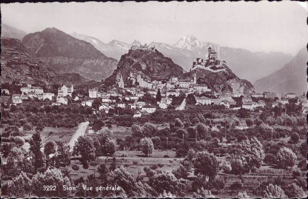 Sion. Vue générale