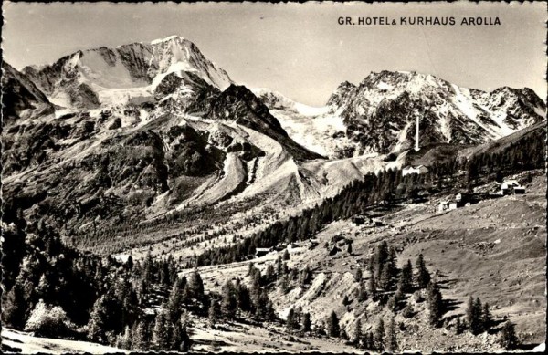 Gr. Hotel & Kurhaus Arolla Vorderseite