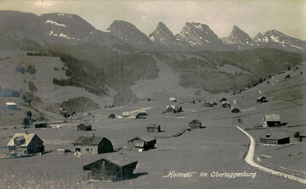 "Heimetli" im Obertoggenburg Vorderseite