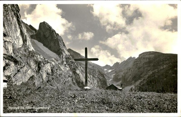Alpidyll im Obertoggenburg Vorderseite