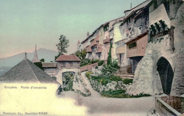 Gruyère, Porte d'enceinte Vorderseite