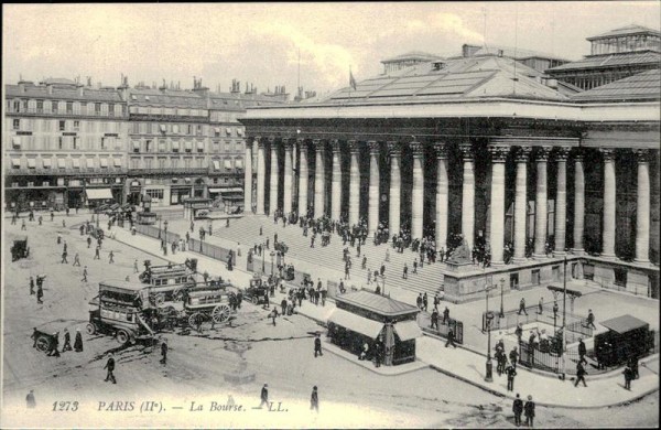 La Bourse (Paris) Vorderseite