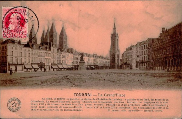 Grand-Place de Tournai (Tournai) Vorderseite