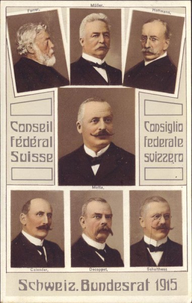 Der Bundesrat 1915