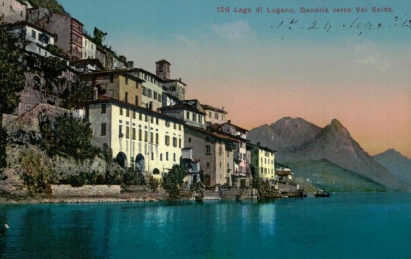 Gandria, Lago di Lugano Vorderseite