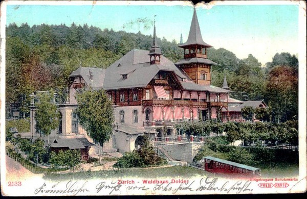 Zürich, Waldhaus Dolder Vorderseite