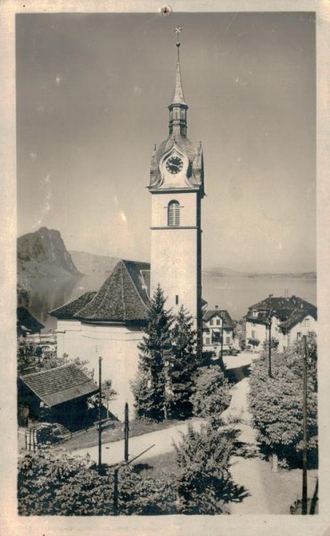 Katholische Kirche Vitznau Vorderseite