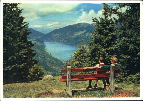 Flumserberg/Blick auf Walensee Vorderseite