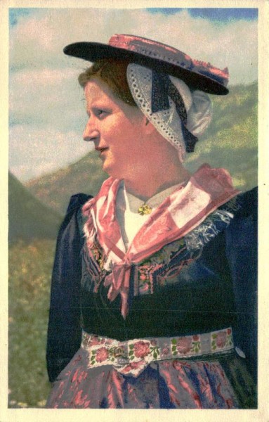 Costume d'evolène Vorderseite