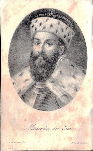 Maurice de Saxe Vorderseite