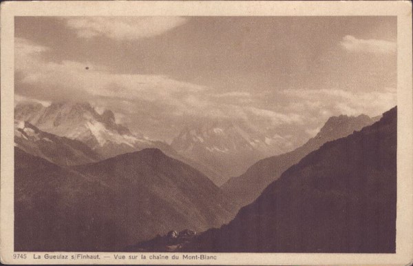 La Gueulaz, s/Finhaut