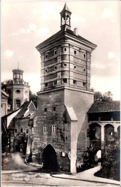 Augsburg, Rotes Tor Vorderseite