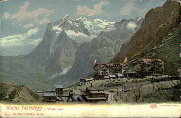 Kleine Scheidegg Vorderseite