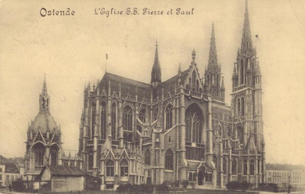 Sint-Petrus-en-Pauluskerk (Ostende) Vorderseite