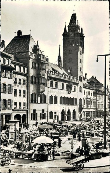 Basel/Marktplatz Vorderseite